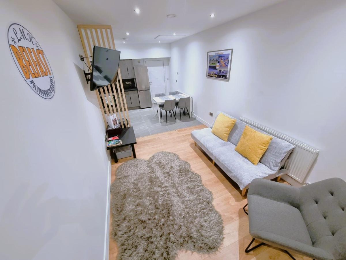 Lmk, Spacious 1 Bedroom Ground Floor Apartment, Ev Charger, Free Parking Wi-Fi, Great Location Belfast Buitenkant foto